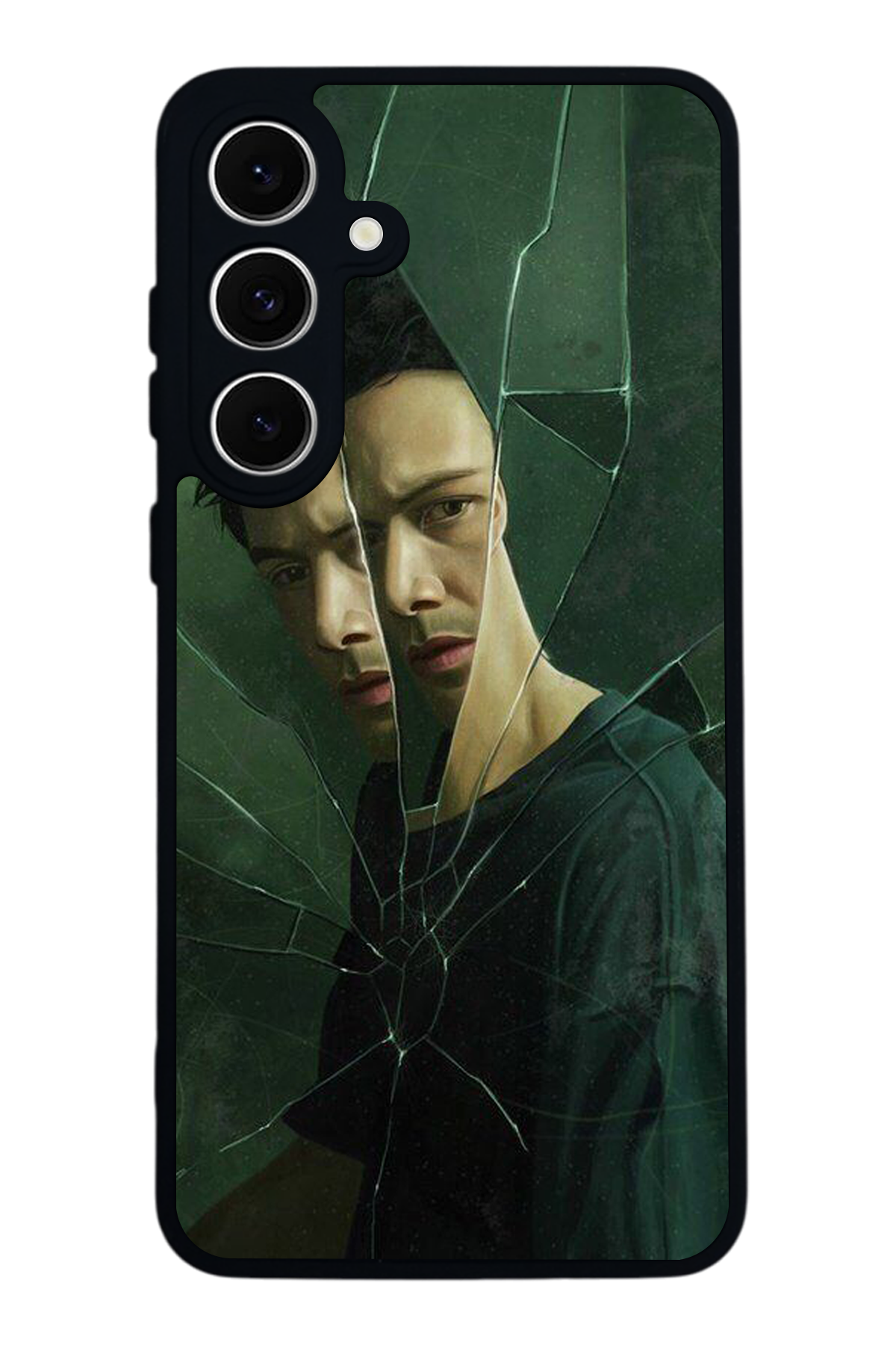 Samsung Galaxy S24 FE Uyumlu MatriSamsung Galaxy S24 FE Tasarımlı Glossy Premium Kılıf