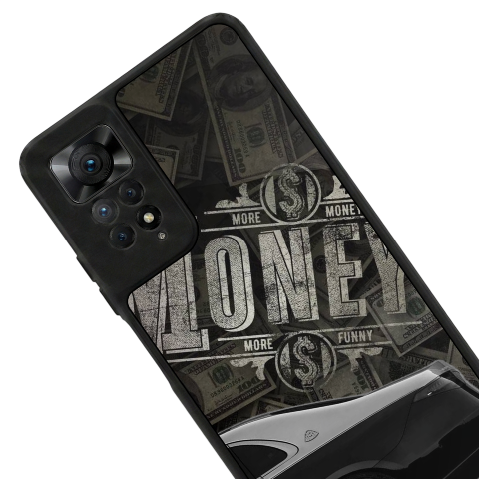Xiaomi Redmi Note 11 Pro Uyumlu Money Para Tasarımlı Glossy Premium Kılıf