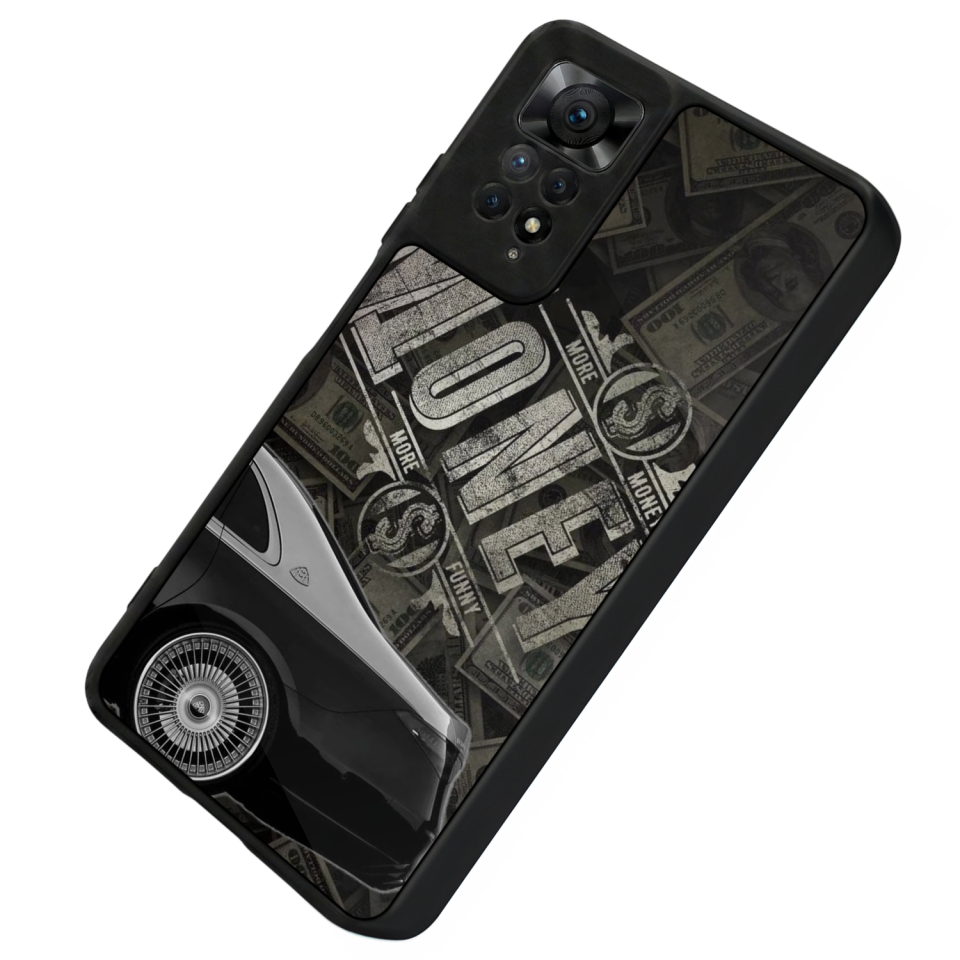 Xiaomi Redmi Note 11 Pro Uyumlu Money Para Tasarımlı Glossy Premium Kılıf