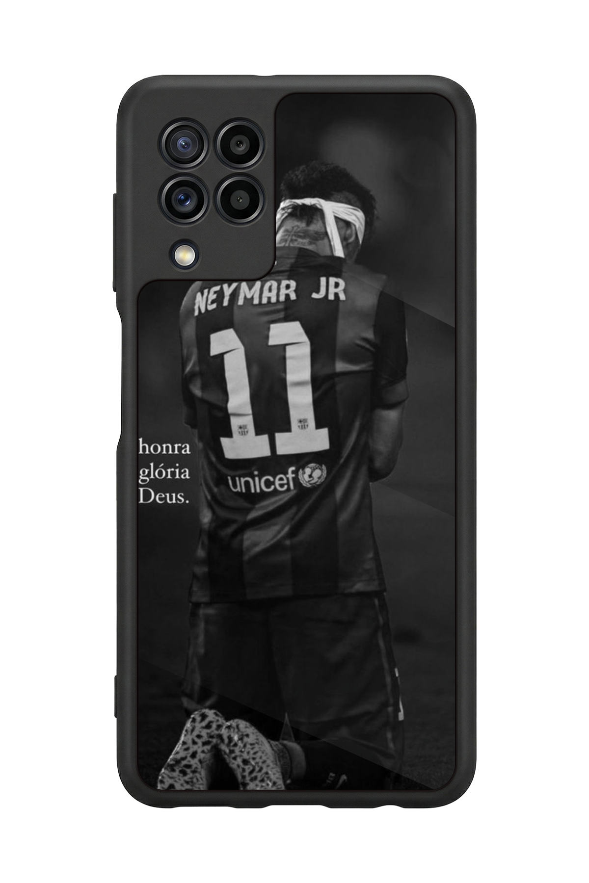 Samsung Galaxy M22 Uyumlu Neymar Tasarımlı Glossy Premium Kılıf