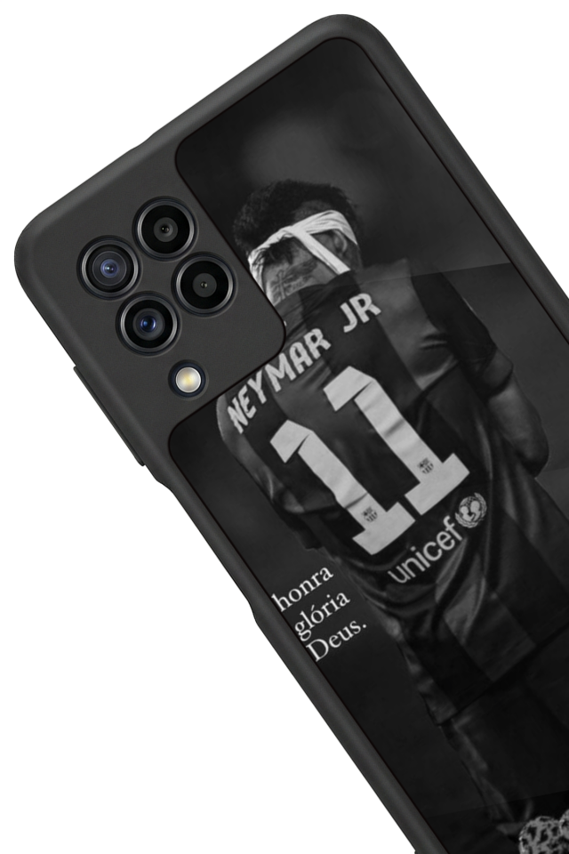 Samsung Galaxy M22 Uyumlu Neymar Tasarımlı Glossy Premium Kılıf