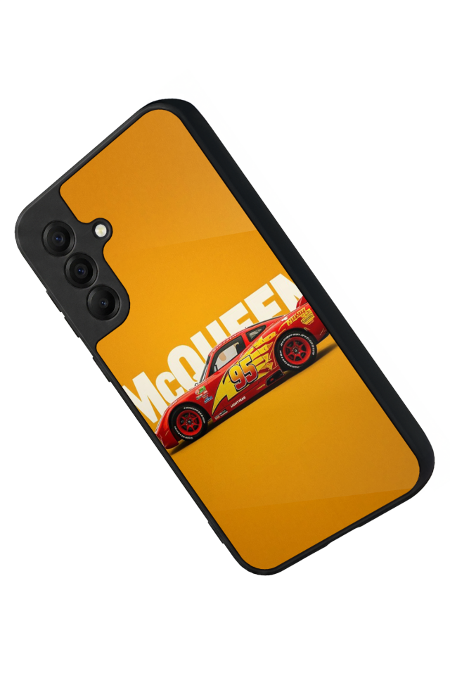 Samsung Galaxy A17 Uyumlu Şimsek McQueen Tasarımlı Glossy Premium Kılıf