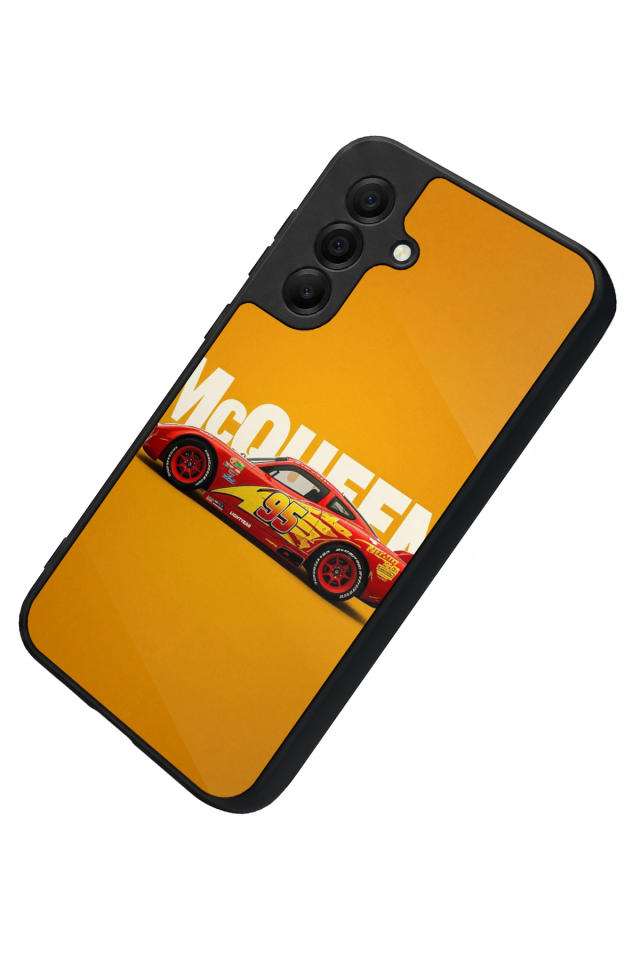 Samsung Galaxy A17 Uyumlu Şimsek McQueen Tasarımlı Glossy Premium Kılıf