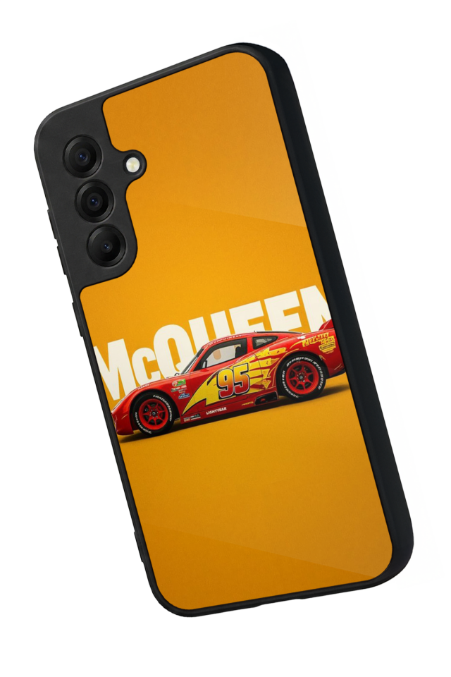 Samsung Galaxy A17 Uyumlu Şimsek McQueen Tasarımlı Glossy Premium Kılıf