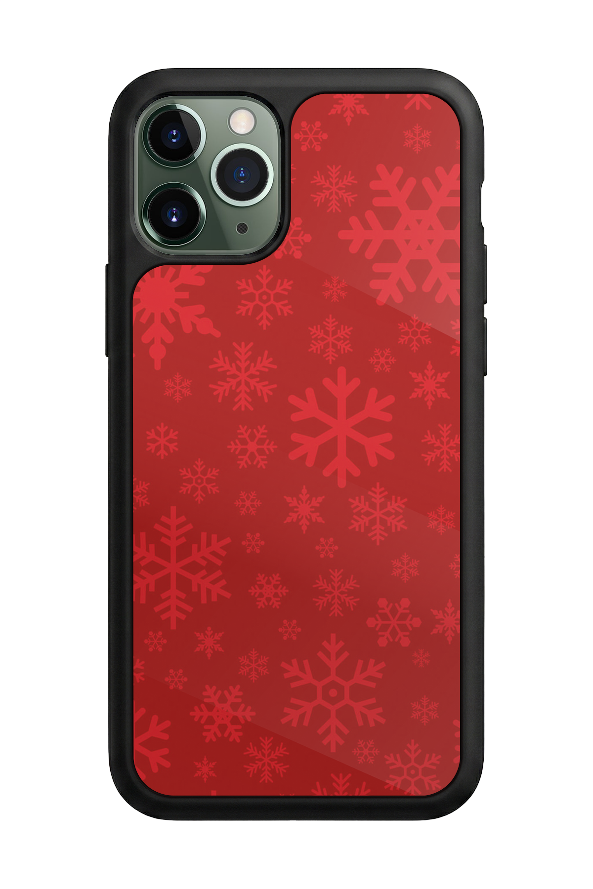 iPhone 11 Pro Max Uyumlu Yilbasi Christmas Tasarımlı Glossy Premium Kılıf