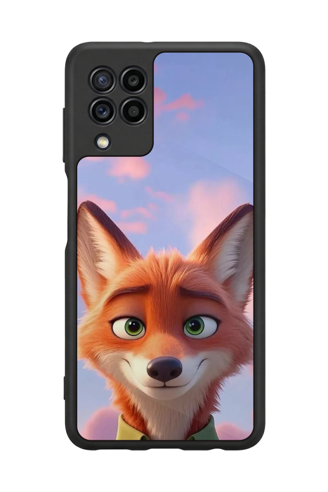 Samsung Galaxy M32 Uyumlu Zootropolis Tasarımlı Glossy Premium Kılıf