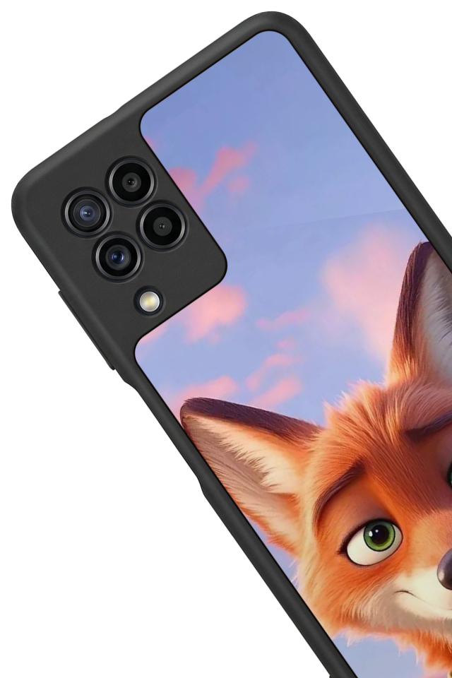 Samsung Galaxy M32 Uyumlu Zootropolis Tasarımlı Glossy Premium Kılıf