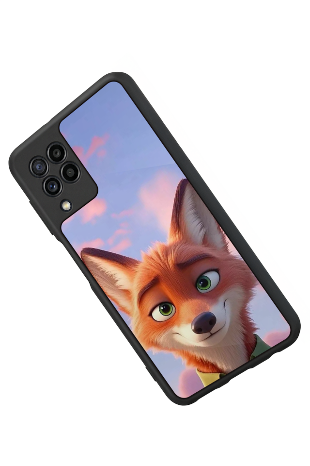 Samsung Galaxy M32 Uyumlu Zootropolis Tasarımlı Glossy Premium Kılıf