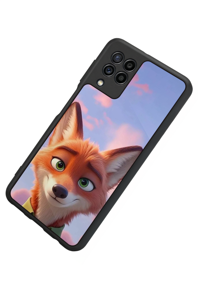 Samsung Galaxy M32 Uyumlu Zootropolis Tasarımlı Glossy Premium Kılıf