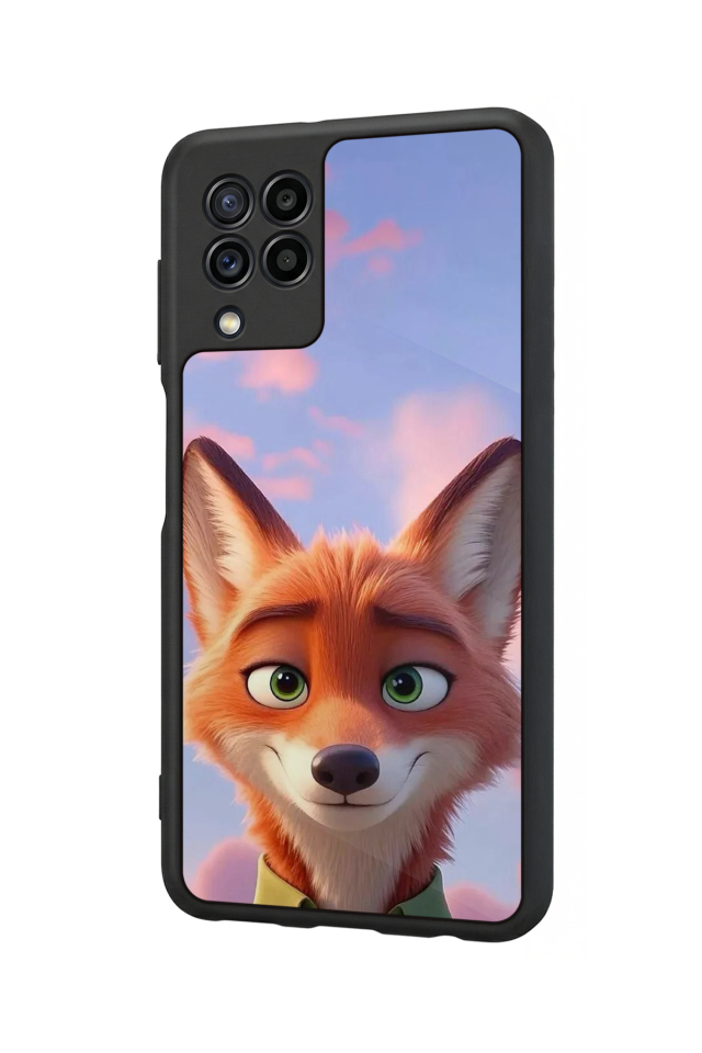 Samsung Galaxy M32 Uyumlu Zootropolis Tasarımlı Glossy Premium Kılıf