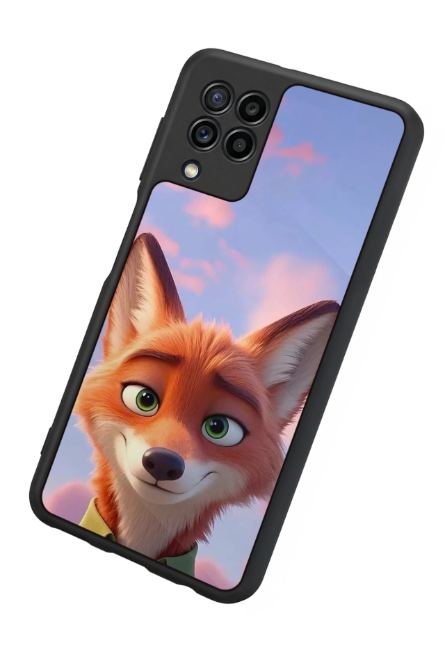 Samsung Galaxy M32 Uyumlu Zootropolis Tasarımlı Glossy Premium Kılıf