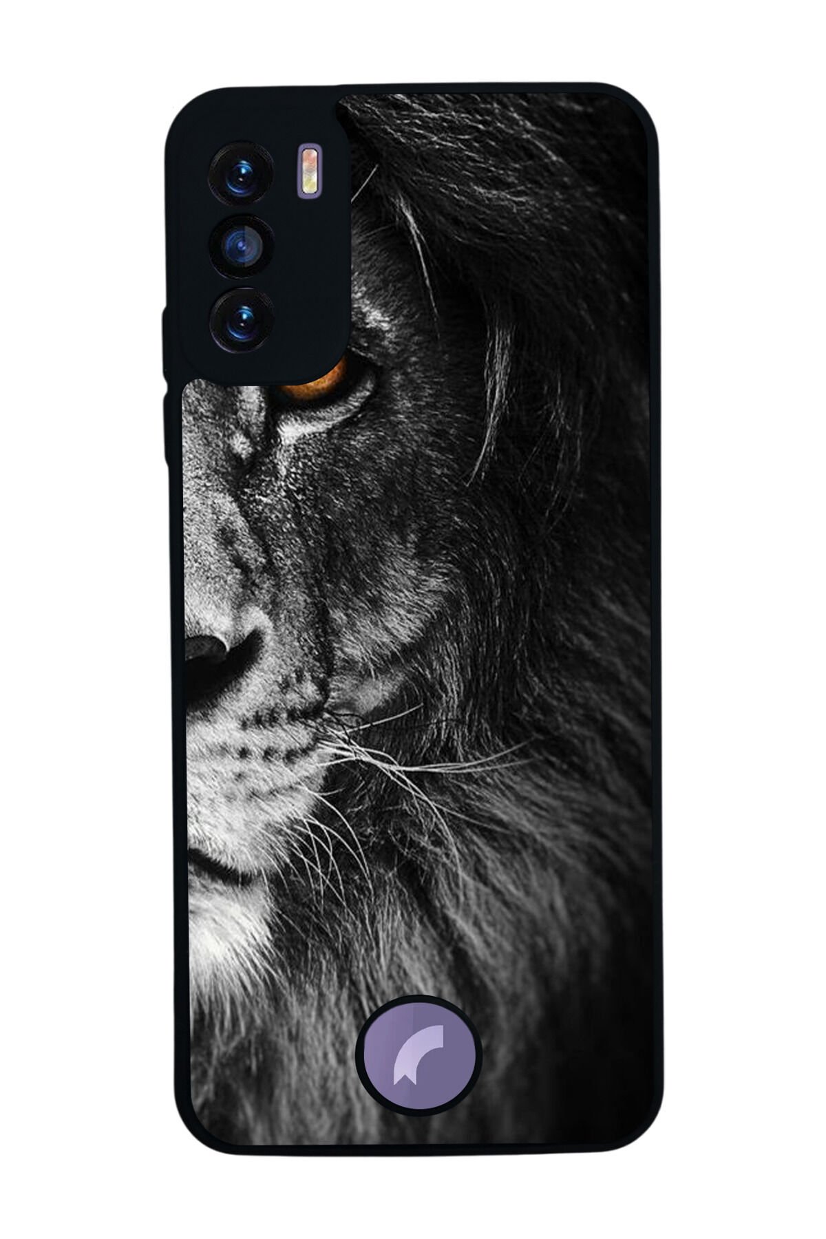 Reeder S19 Max Pro S Uyumlu Aslan Tasarımlı Glossy Premium Kılıf