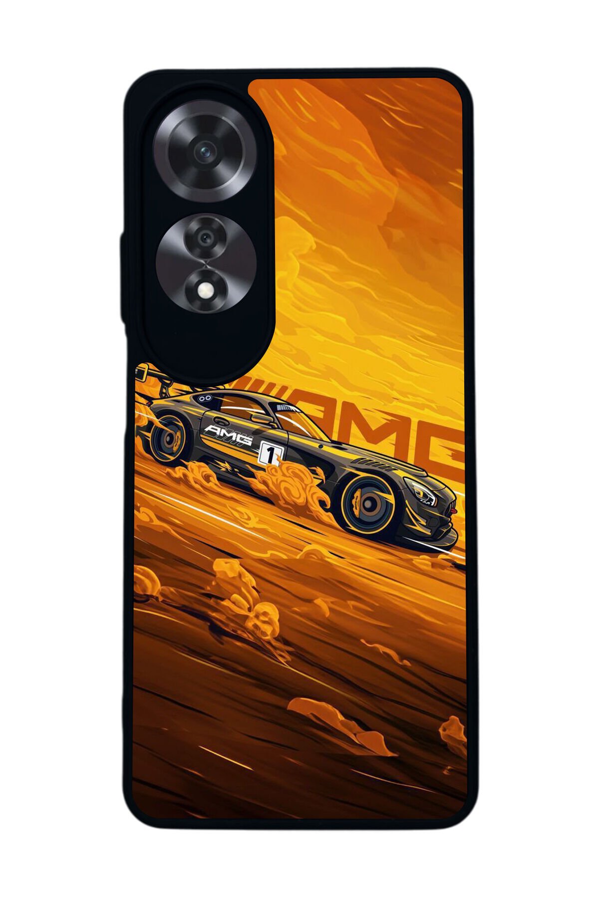 Oppo A60 Mat Siyah uyumlu Kılıf – Yumuşak Silikon, Koruyucu, Şok Emici Kapak