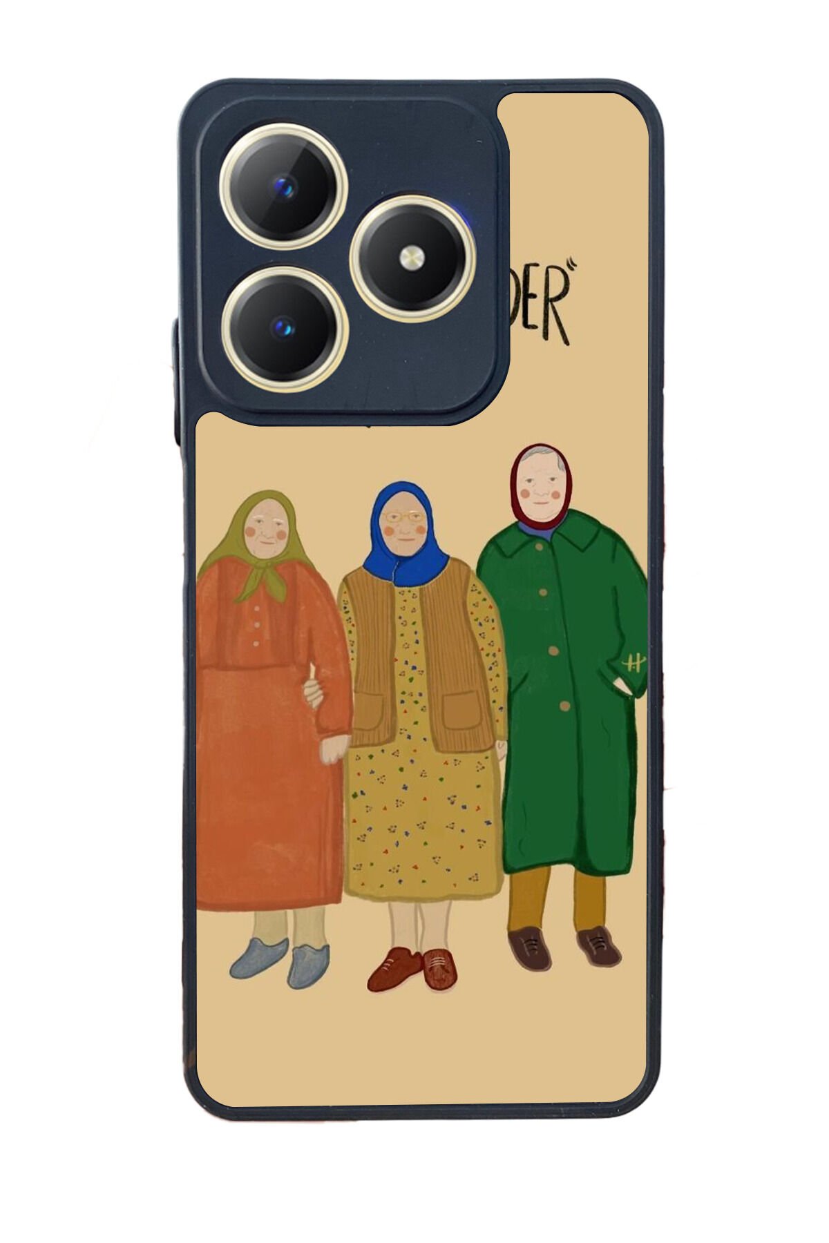 Realme C63 Mat Uyumlu Siyah Kılıf – Yumuşak Silikon, Koruyucu, Şok Emici Kapak