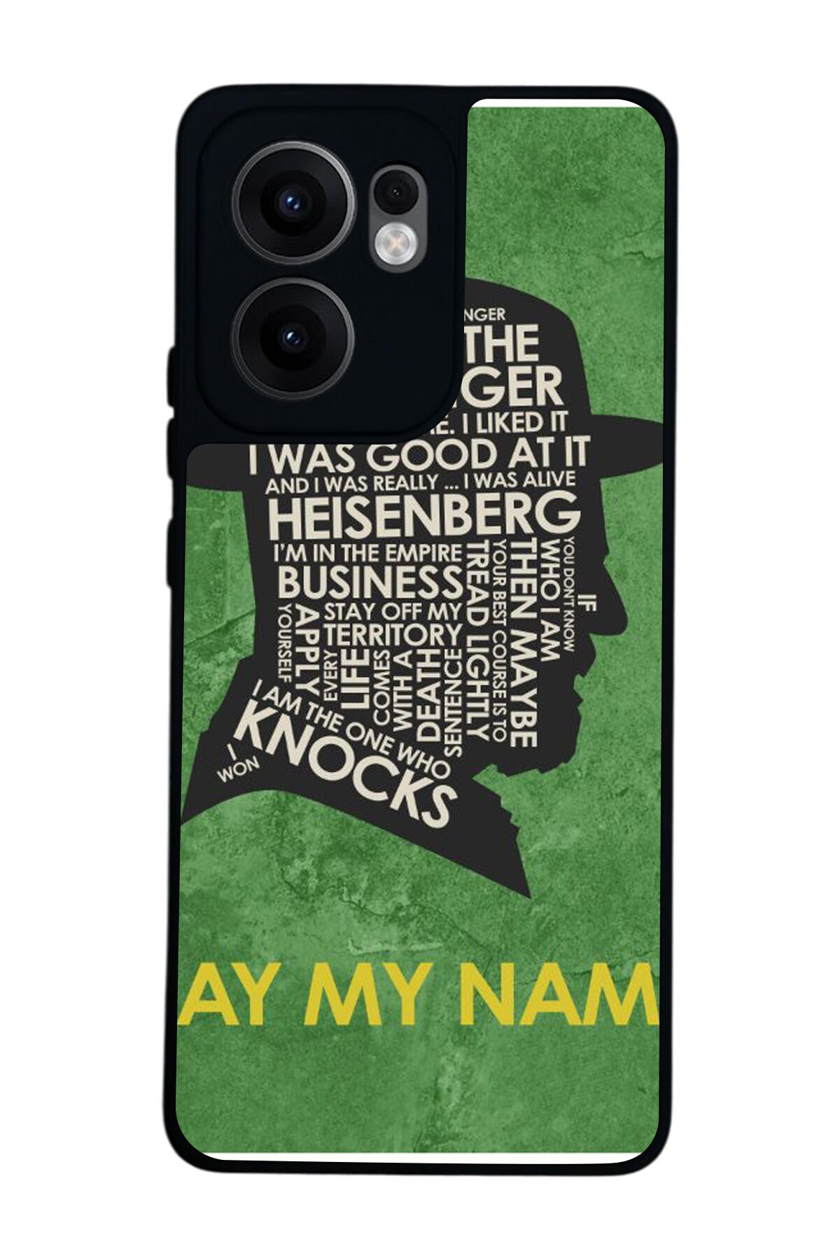 Oppo Reno 13F Uyumlu BreakingBad Tasarımlı Glossy Premium Kılıf