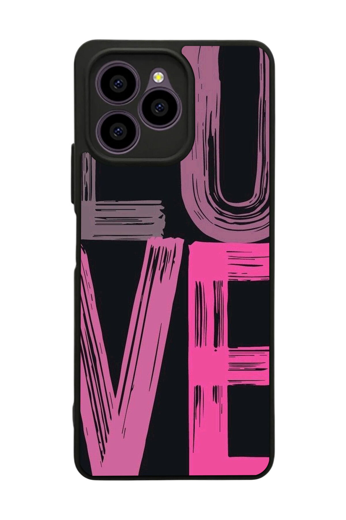 Omix X6 Uyumlu Love Tasarımlı Glossy Premium Kılıf