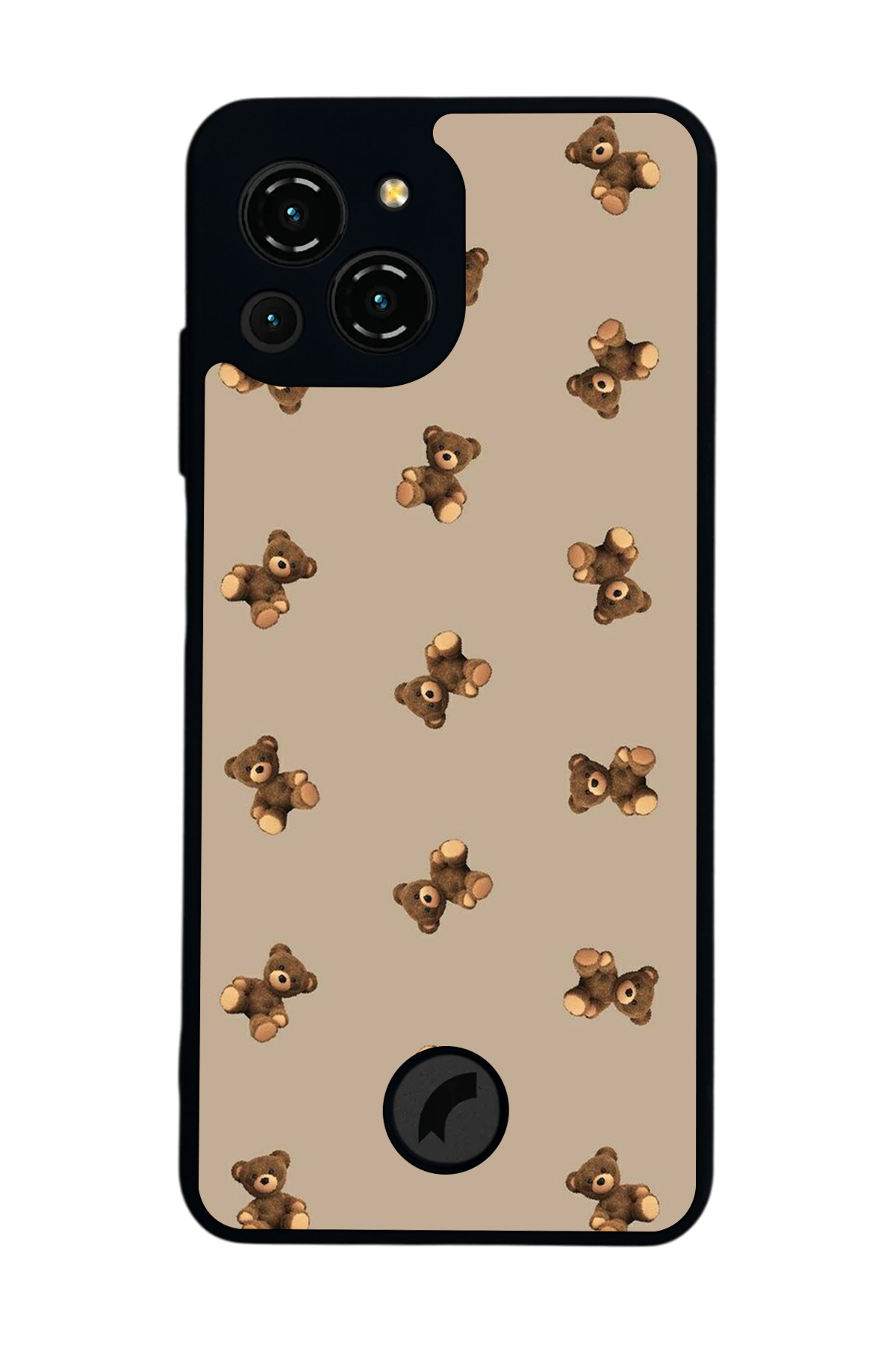 Reeder S23 Pro Max Uyumlu Ayı Tasarımlı Glossy Premium Kılıf