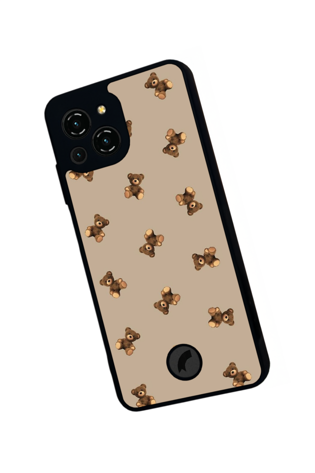 Reeder S23 Pro Max Uyumlu Ayı Tasarımlı Glossy Premium Kılıf