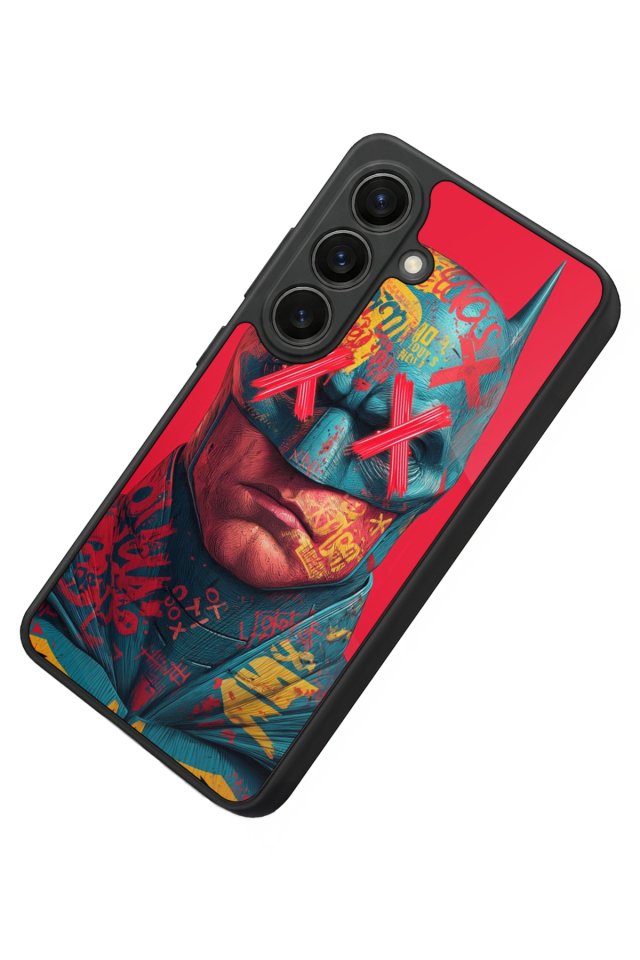 Samsung Galaxy S26 Uyumlu Batman Tasarımlı Glossy Premium Kılıf
