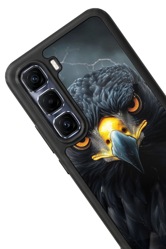 Infinix Hot 60 Pro Plus Uyumlu Besiktas Tasarımlı Glossy Premium Kılıf