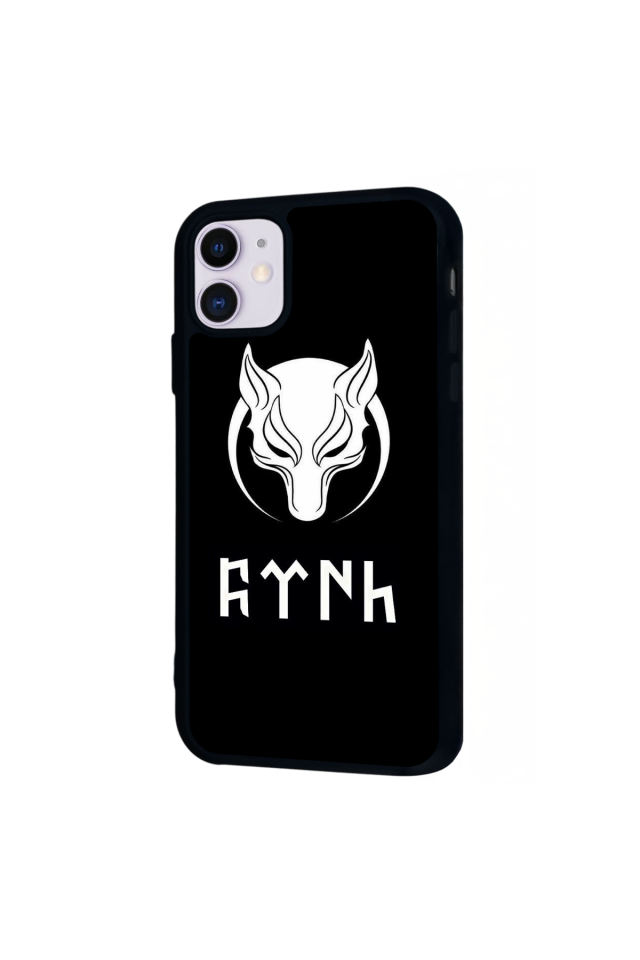 iPhone 11 Uyumlu Bozkurt Tasarımlı Glossy Premium Kılıf