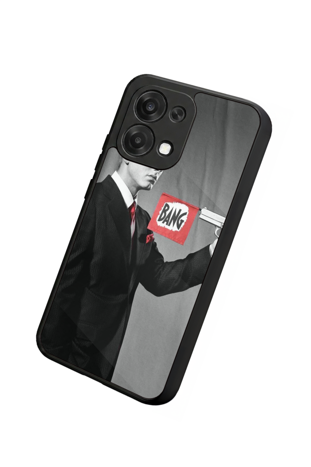 Oppo A6 Pro Uyumlu Eminem Tasarımlı Glossy Premium Kılıf
