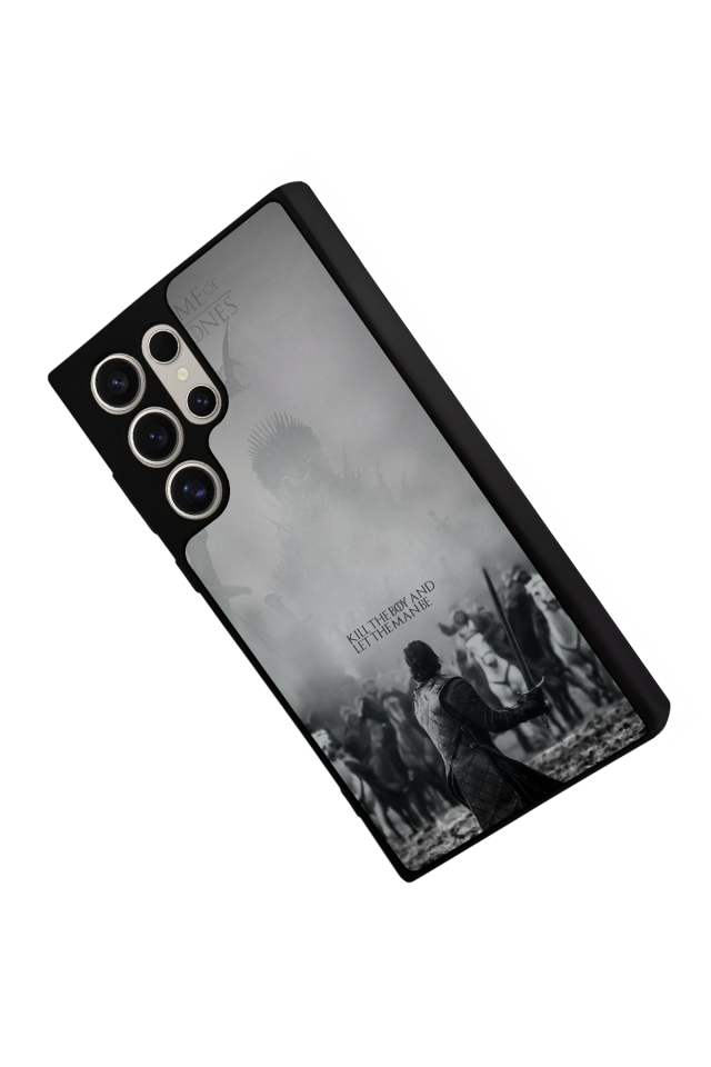 Samsung Galaxy S23 Ultra Uyumlu GameOfThrones Tasarımlı Glossy Premium Kılıf