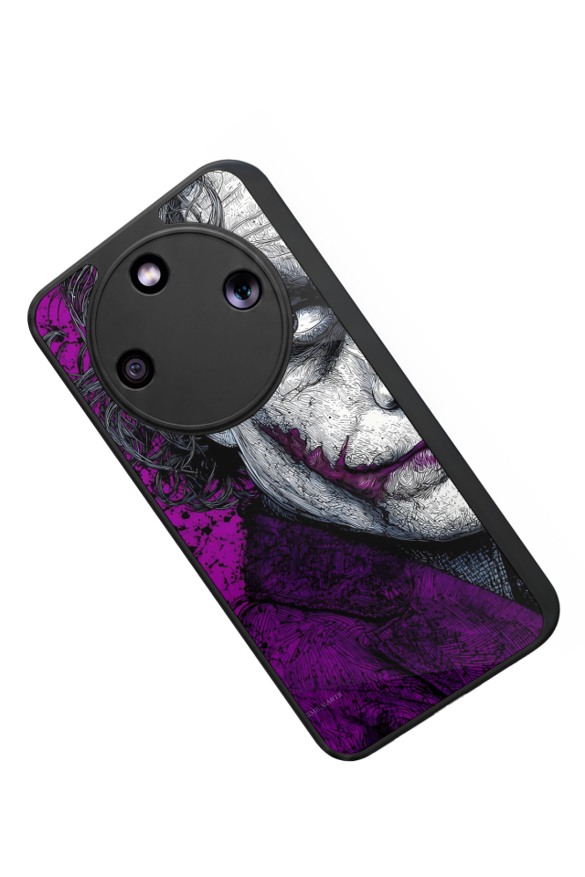 Honor Magic 8 Lite Uyumlu Joker Tasarımlı Glossy Premium Kılıf