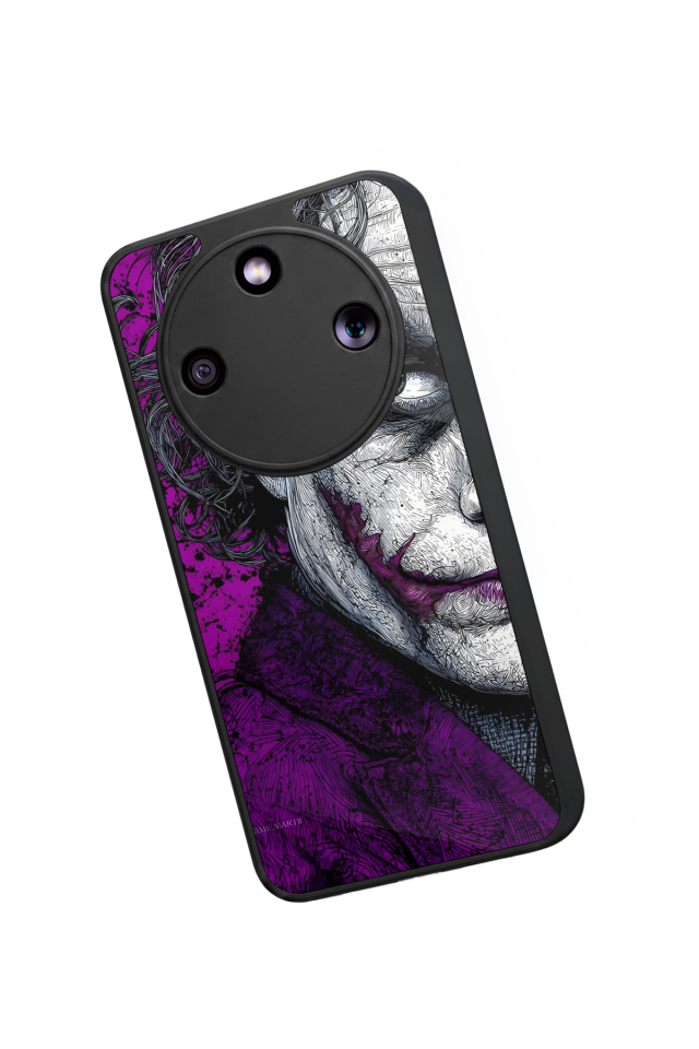 Honor Magic 8 Lite Uyumlu Joker Tasarımlı Glossy Premium Kılıf