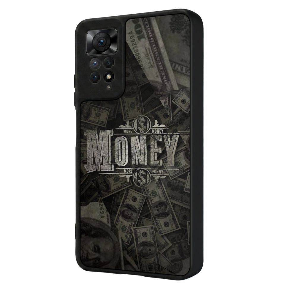Xiaomi Redmi Note 11 Pro Uyumlu Money Para Tasarımlı Glossy Premium Kılıf