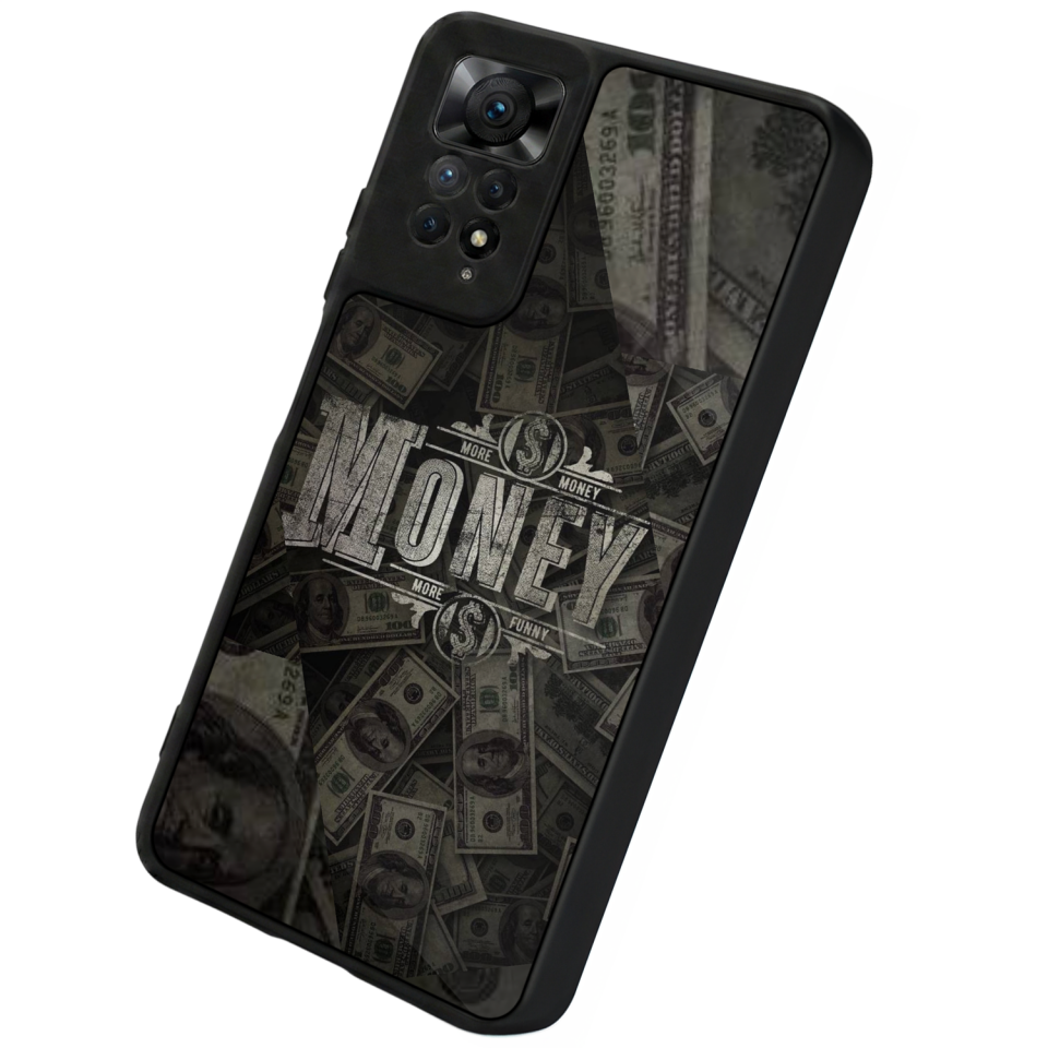 Xiaomi Redmi Note 11 Pro Uyumlu Money Para Tasarımlı Glossy Premium Kılıf