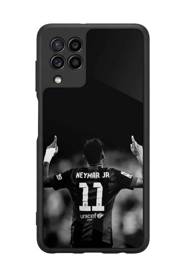Samsung Galaxy M22 Uyumlu Neymar Tasarımlı Glossy Premium Kılıf