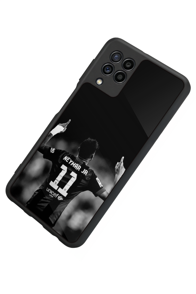 Samsung Galaxy M22 Uyumlu Neymar Tasarımlı Glossy Premium Kılıf
