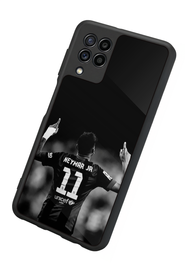 Samsung Galaxy M22 Uyumlu Neymar Tasarımlı Glossy Premium Kılıf