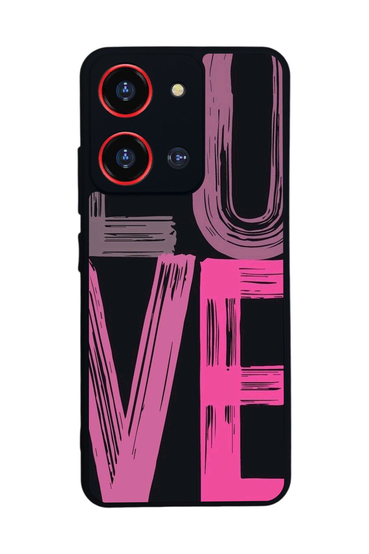 Reeder S19 Max Pro S 108MP Uyumlu Love Tasarımlı Glossy Premium Kılıf