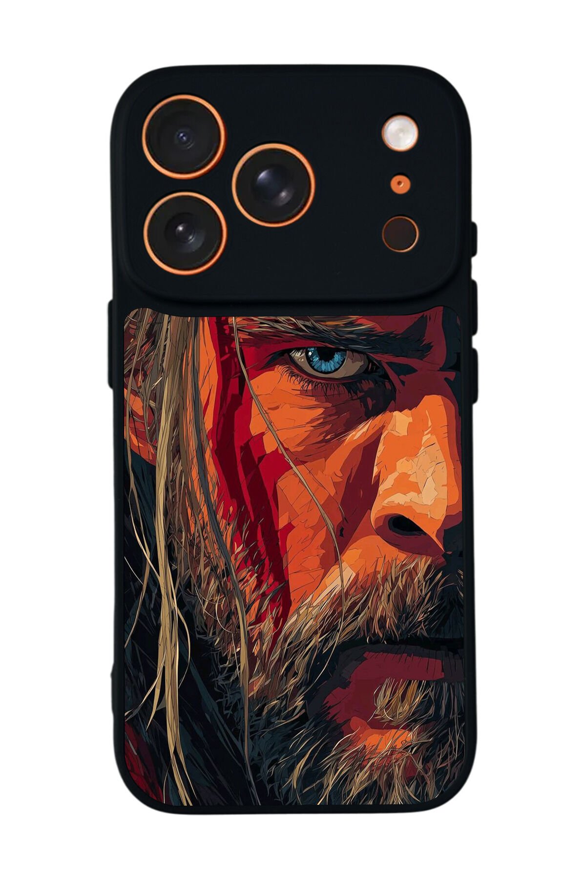 iPhone 17 Pro Uyumlu Thor Tasarımlı Glossy Premium Kılıf