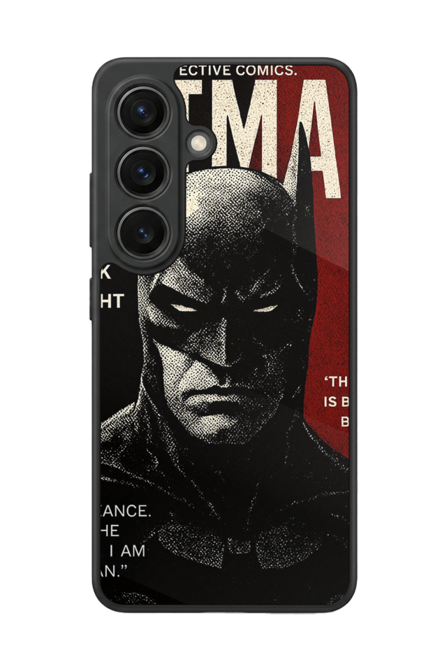 Samsung Galaxy S26 Uyumlu Batman Tasarımlı Glossy Premium Kılıf