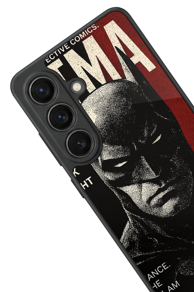 Samsung Galaxy S26 Uyumlu Batman Tasarımlı Glossy Premium Kılıf