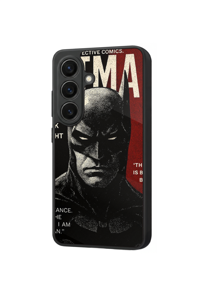 Samsung Galaxy S26 Uyumlu Batman Tasarımlı Glossy Premium Kılıf