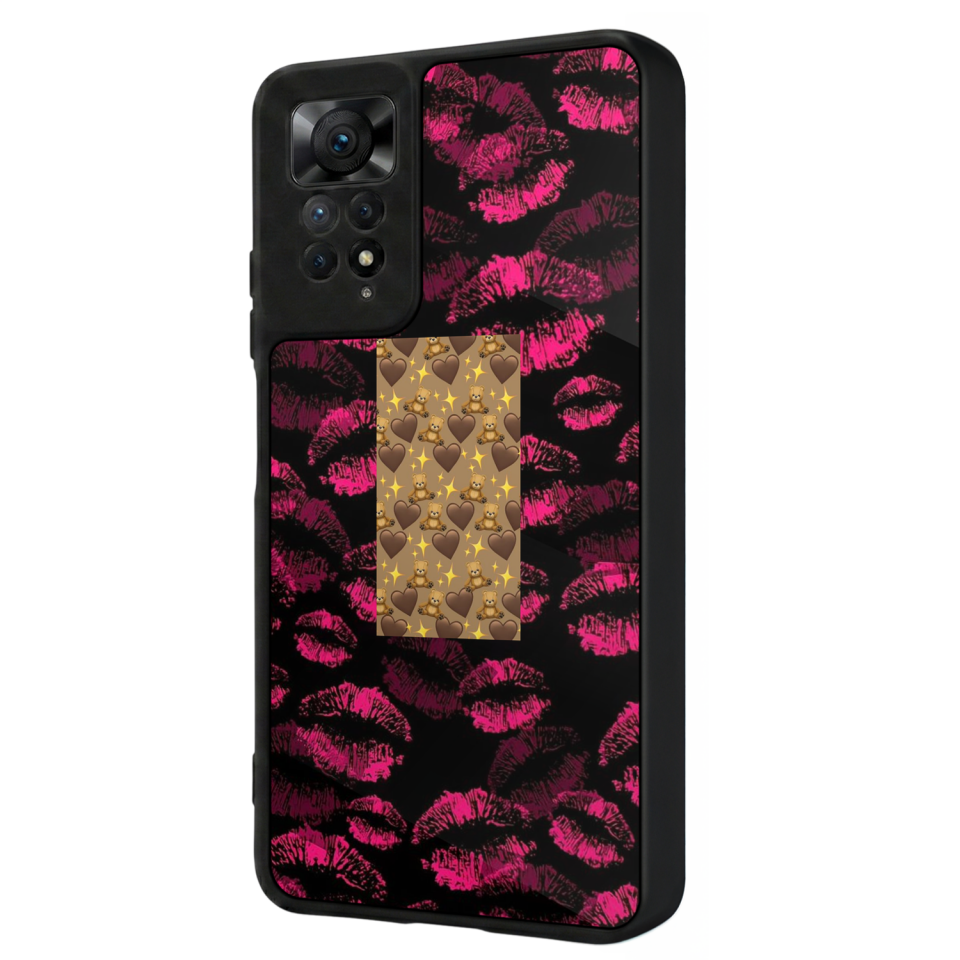 Xiaomi Redmi Note 12 Pro Uyumlu Dudak Tasarımlı Glossy Premium Kılıf