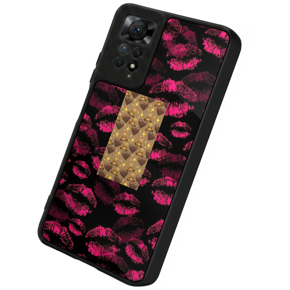 Xiaomi Redmi Note 12 Pro Uyumlu Dudak Tasarımlı Glossy Premium Kılıf