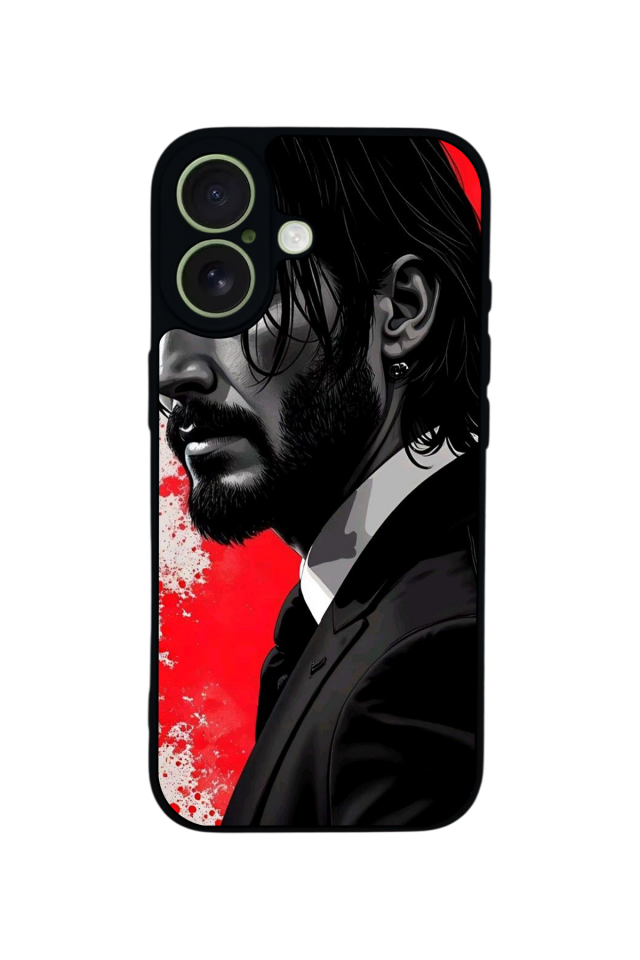 iPhone 17 Uyumlu JohnWick Tasarımlı Glossy Premium Kılıf