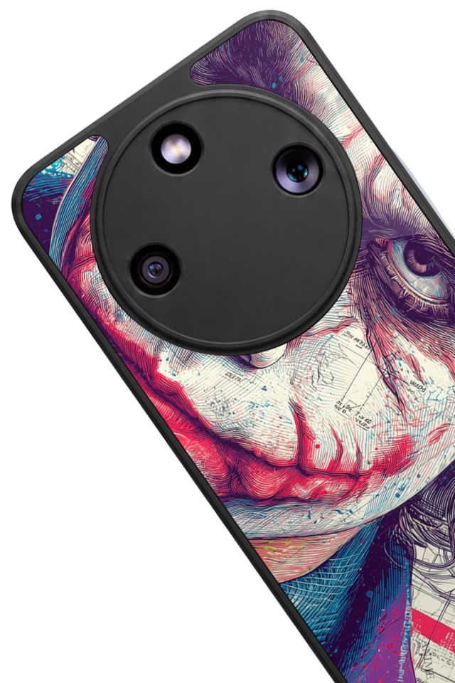 Honor Magic 8 Lite Uyumlu Joker Tasarımlı Glossy Premium Kılıf