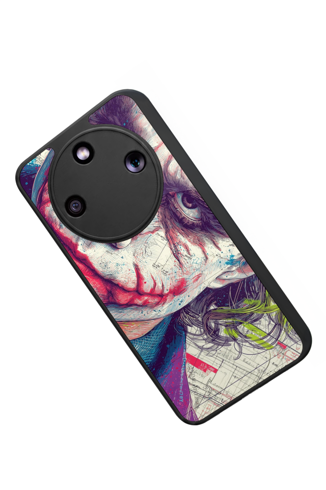 Honor Magic 8 Lite Uyumlu Joker Tasarımlı Glossy Premium Kılıf