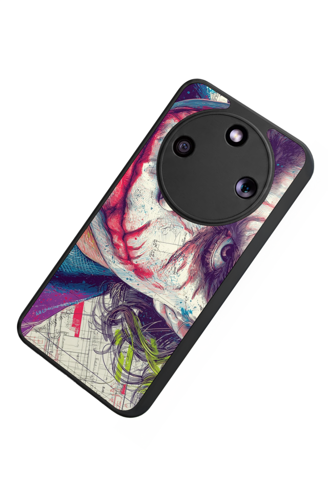 Honor Magic 8 Lite Uyumlu Joker Tasarımlı Glossy Premium Kılıf
