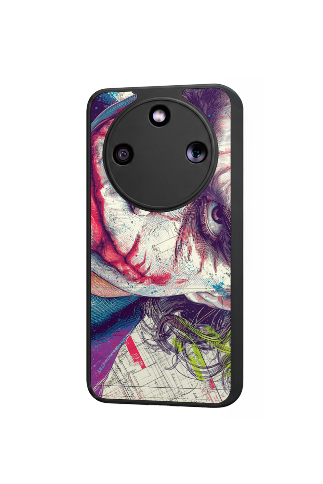 Honor Magic 8 Lite Uyumlu Joker Tasarımlı Glossy Premium Kılıf