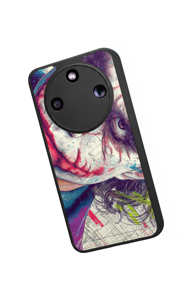 Honor Magic 8 Lite Uyumlu Joker Tasarımlı Glossy Premium Kılıf