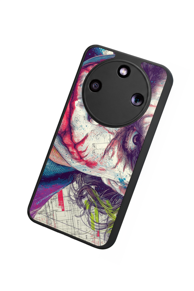 Honor Magic 8 Lite Uyumlu Joker Tasarımlı Glossy Premium Kılıf