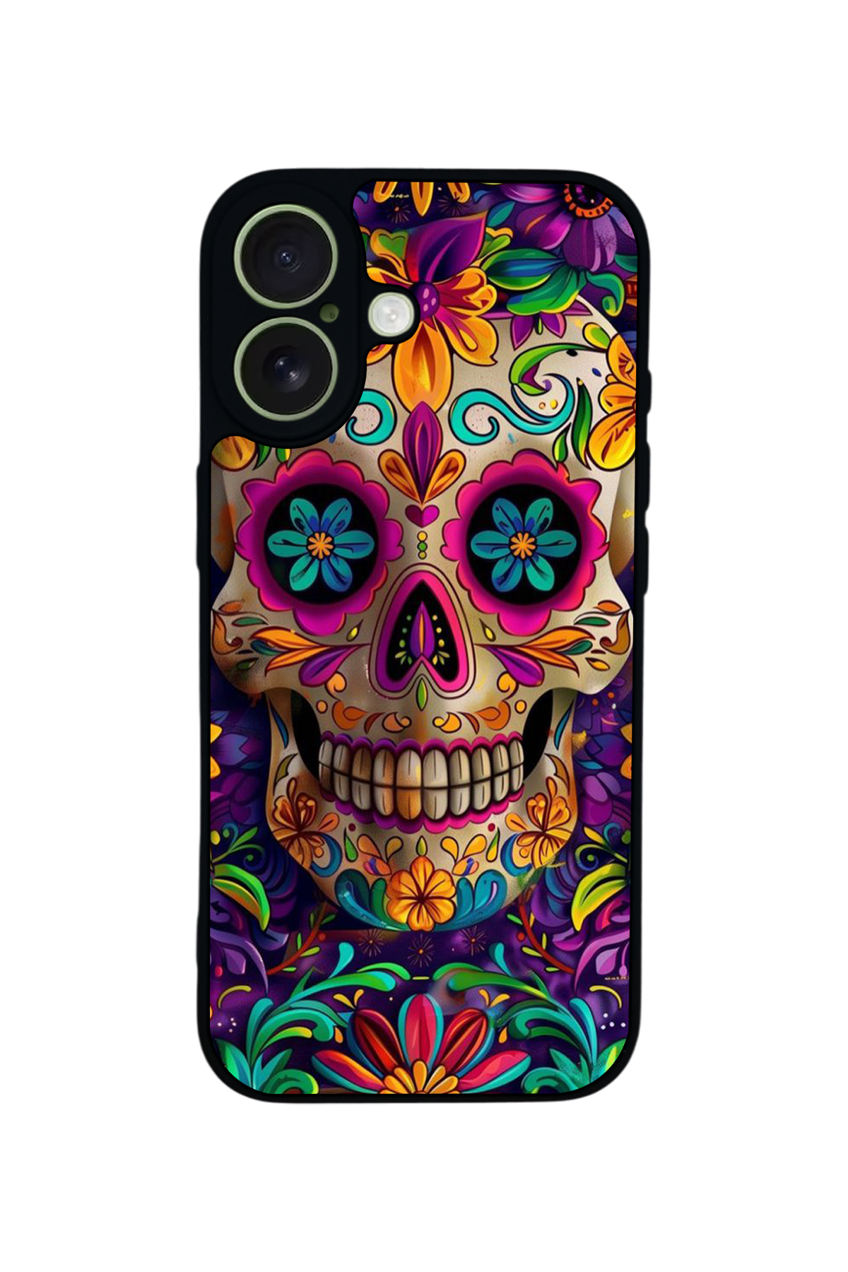 iPhone 17 Uyumlu KuruKafa Tasarımlı Glossy Premium Kılıf