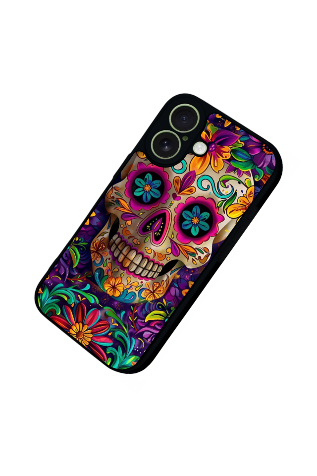 iPhone 17 Uyumlu KuruKafa Tasarımlı Glossy Premium Kılıf